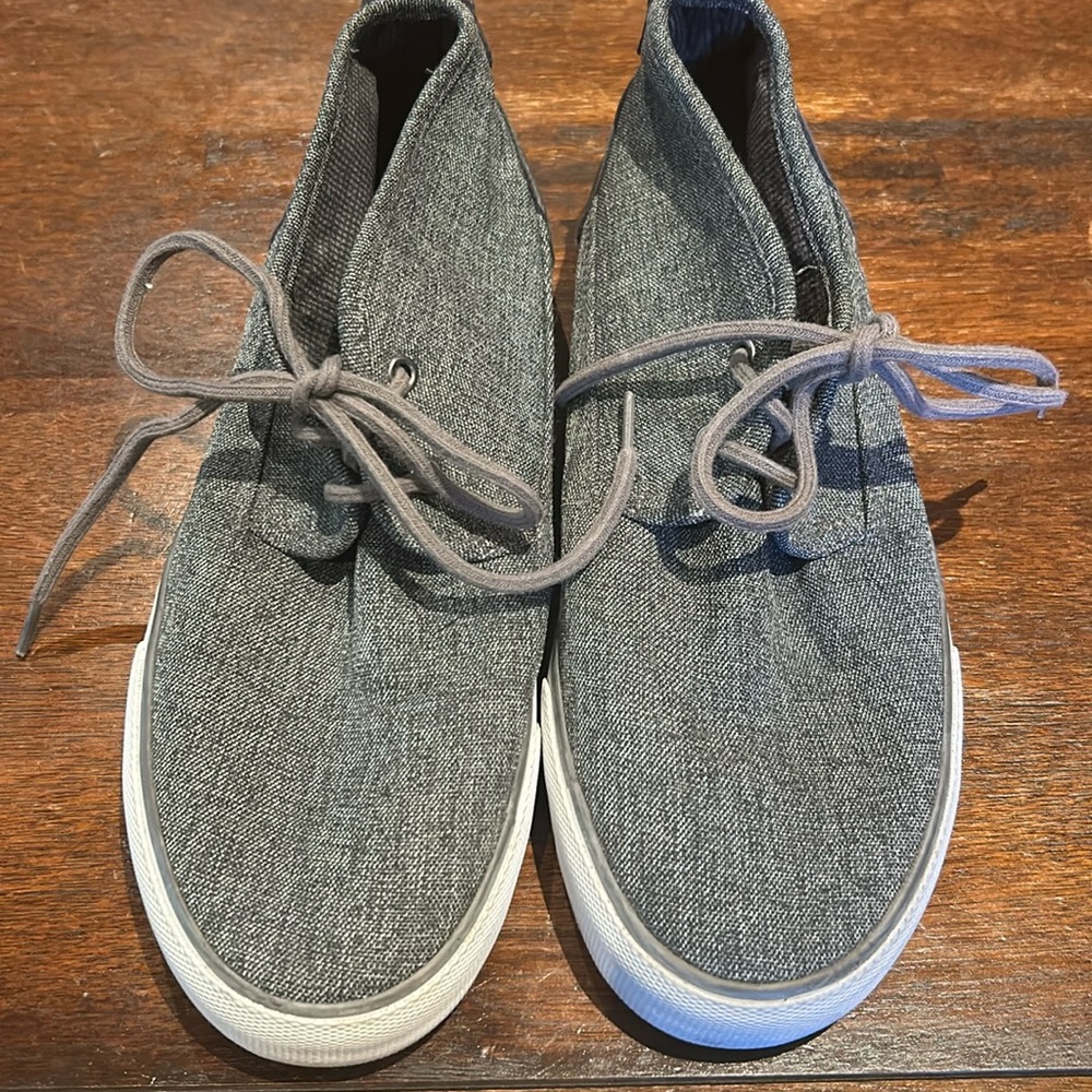 Men’s Andrew Marc High Top Canvas Sneaker